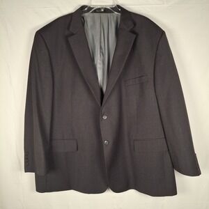 Wilke Rodriguez Blazer Mens 56 R Wool Blend Gray Pockets Jacket Sport Coat
